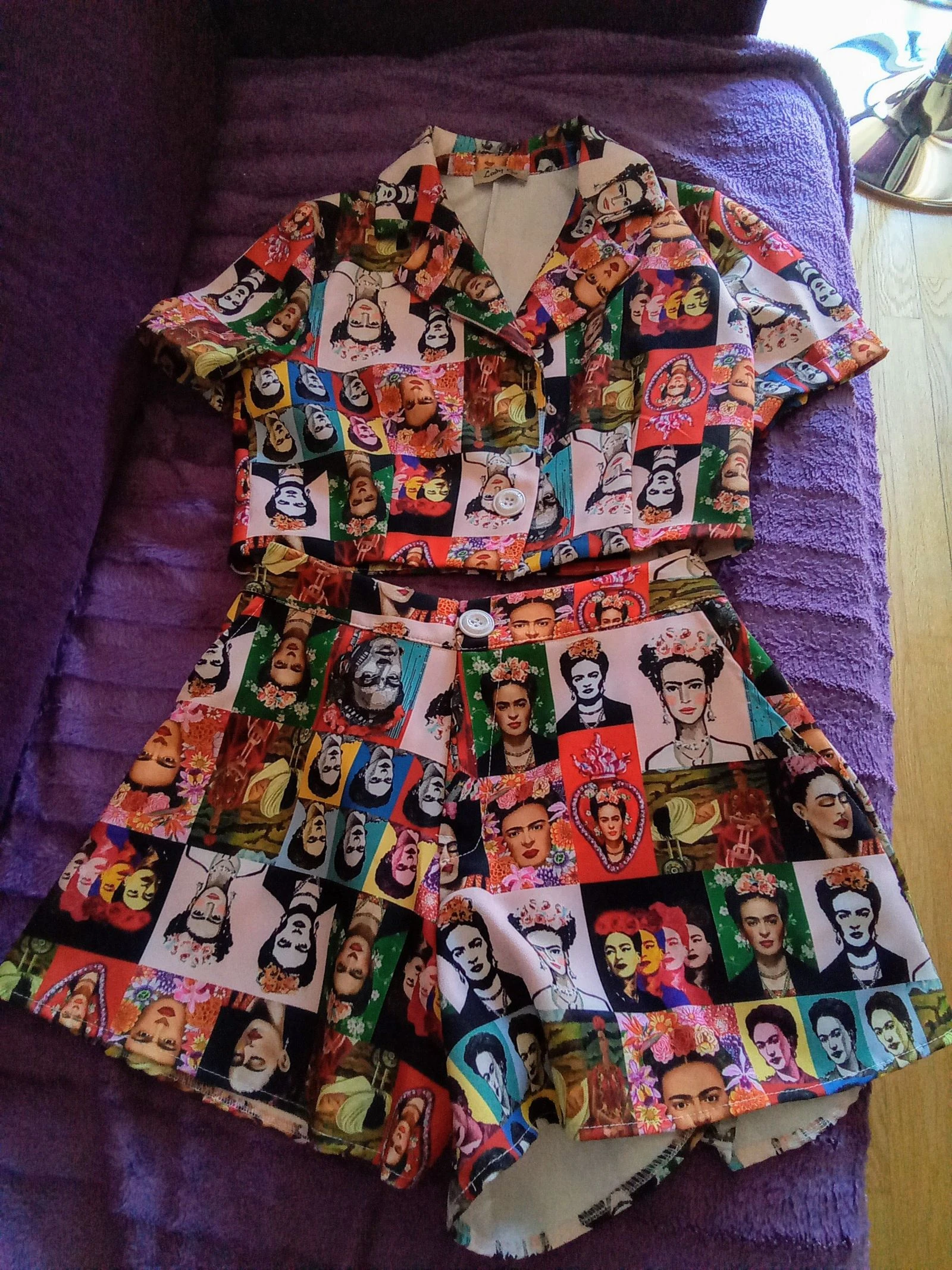 Zomerset top en short Frida Kahlo – photo 19